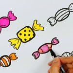 Як просто намалювати цукерки