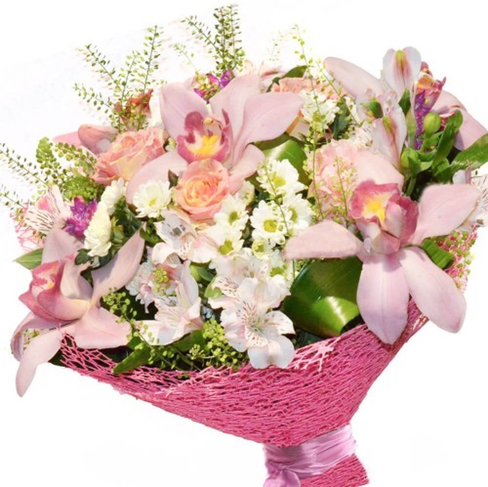 Букет квітів мікс "Подаруй радість"