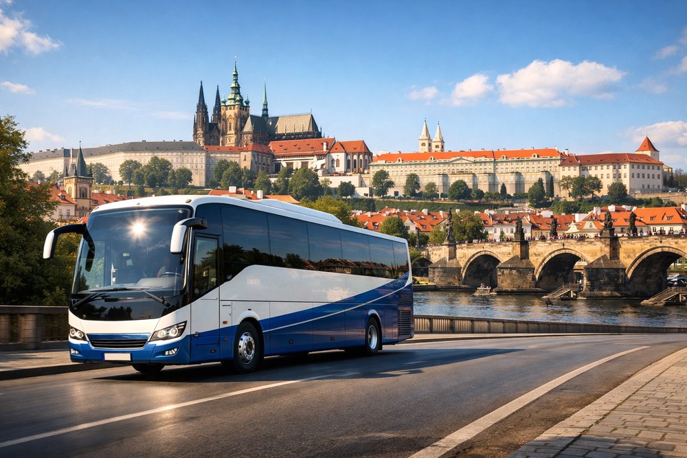 Скільки коштує квиток на автобус Полтава-Прага і як його купити онлайн