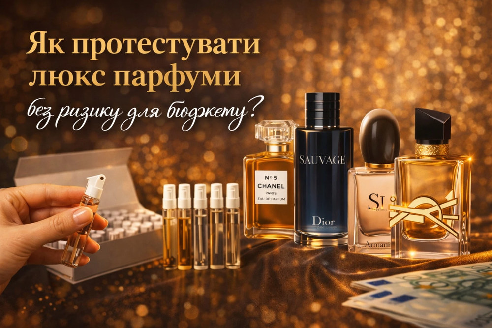 Як протестувати люкс парфуми без ризику для бюджету?