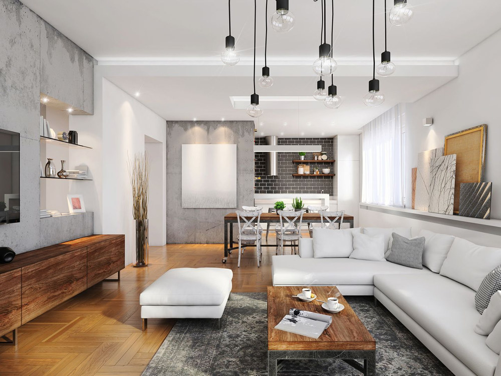 Освітлення вітальні: ідеї для створення затишної атмосфери